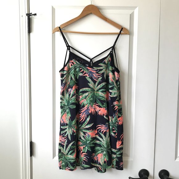 LUSH Tropical Print Sundress - Picture 3 of 3